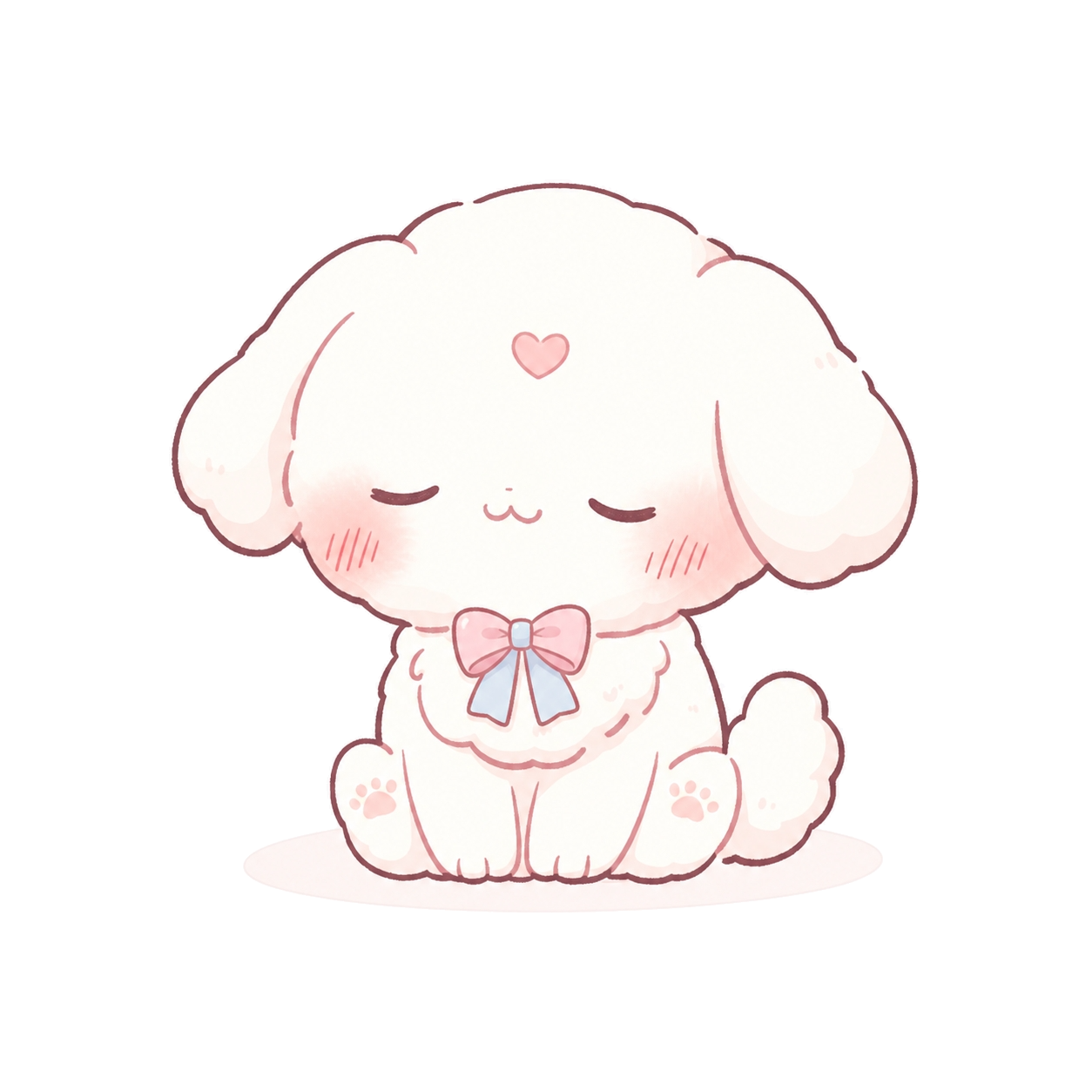 お辞儀するコイロちゃん
